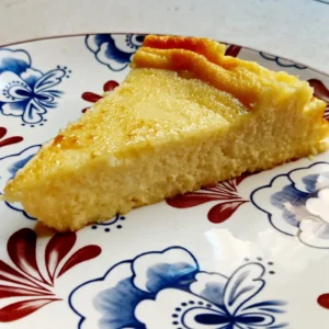 Tarta de queso al horno